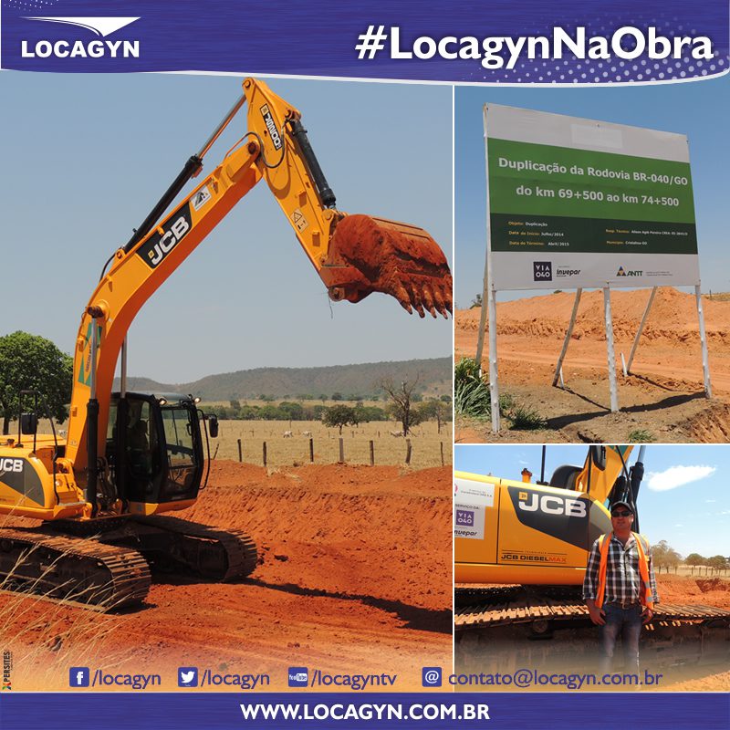 Locagyn Na Obra : Visitamos à HL Terraplenagem