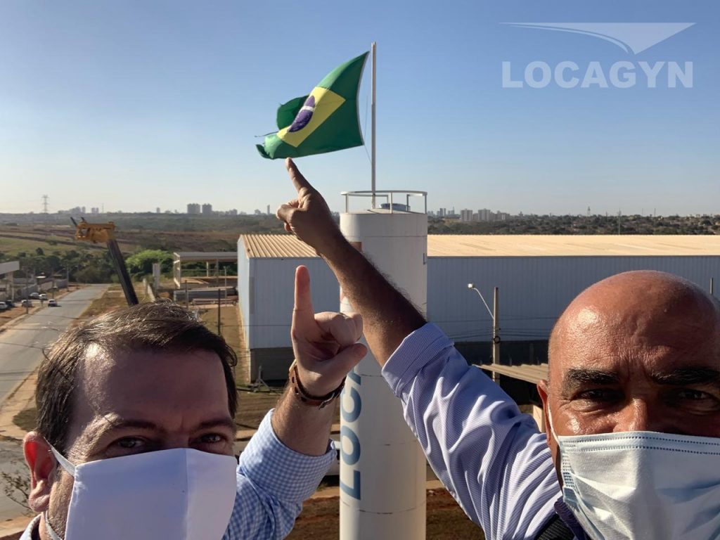 Visita do Presidente da Acieg na Locagyn Equipamentos